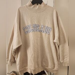 Aerie Oversized Mockneck Sweatshirt